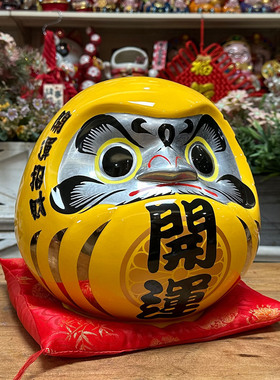 金石工坊开运达摩招财摆件存钱罐