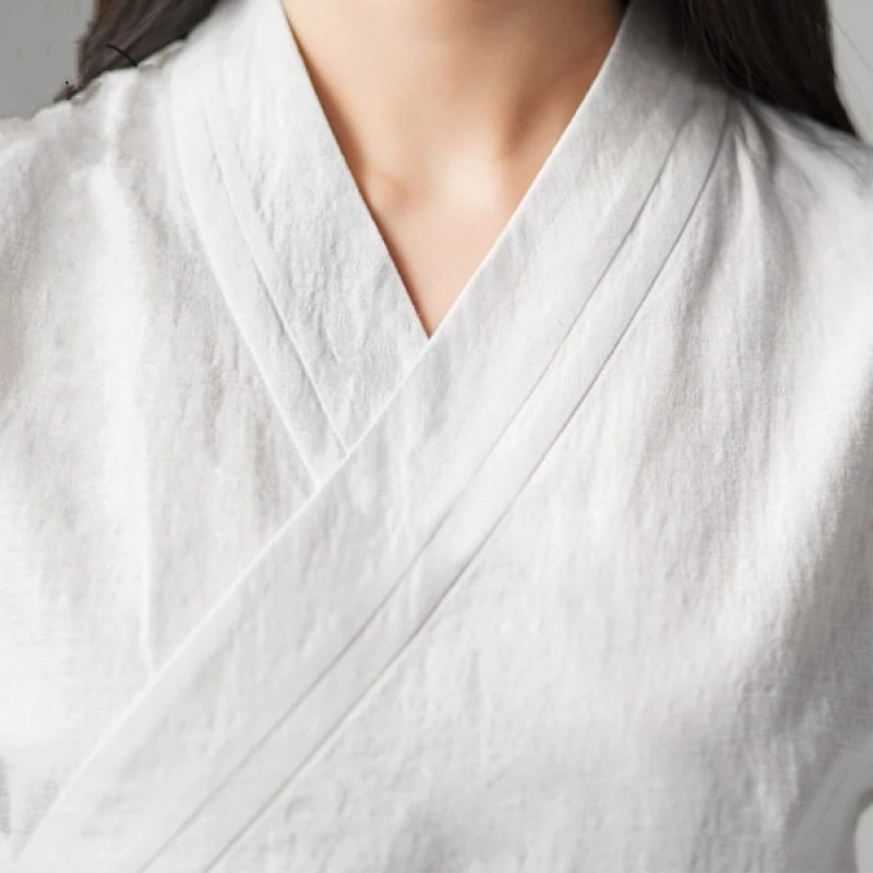 明制汉服中衣中裤纯棉加绒白色新中式睡衣女套装居家服内搭内衬,淘宝优惠券,粉丝福利购,淘宝优惠卷