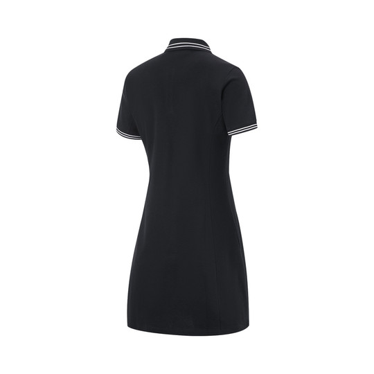 Li Ning 2024 new women's fitness series fashionable and versatile casual sports POLO dress APLU182