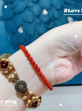 维多利亚手链汉服搭配敦煌莫高窟