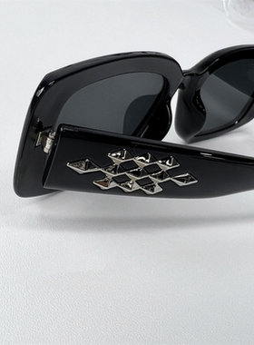 欧美方形流星复古gm墨镜女潮韩版