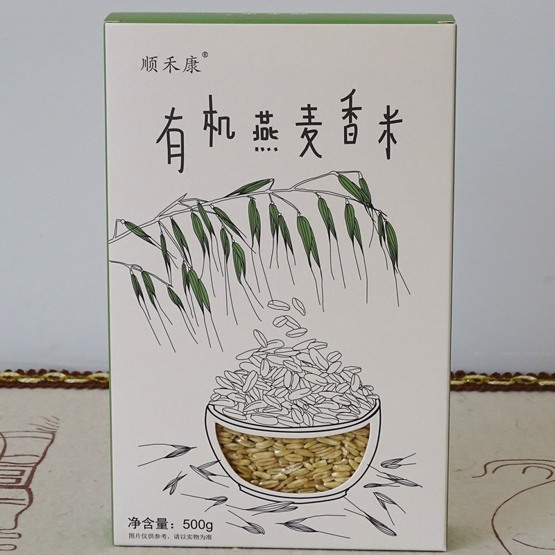 有机燕麦米500g内蒙古燕麦胚芽米去皮脱壳破皮 - 图0