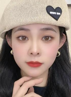 贝雷帽女夏季薄款网红日系