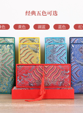 端午节礼品 厂家直销佛珠锦盒 手珠包装盒 手串珠链礼盒 首饰锦盒
