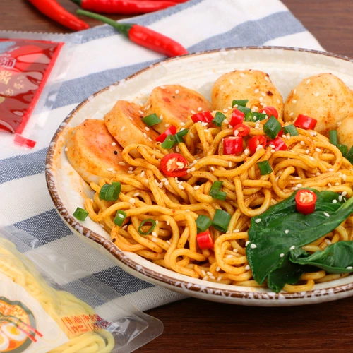 Cheza Noodle Udon Loodles с сумкой соуса