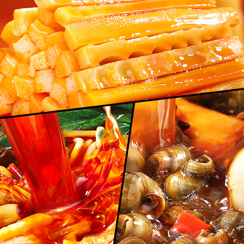 好欢螺加臭加辣柳州螺蛳粉400g特产螺丝粉速食夜宵螺狮粉袋装