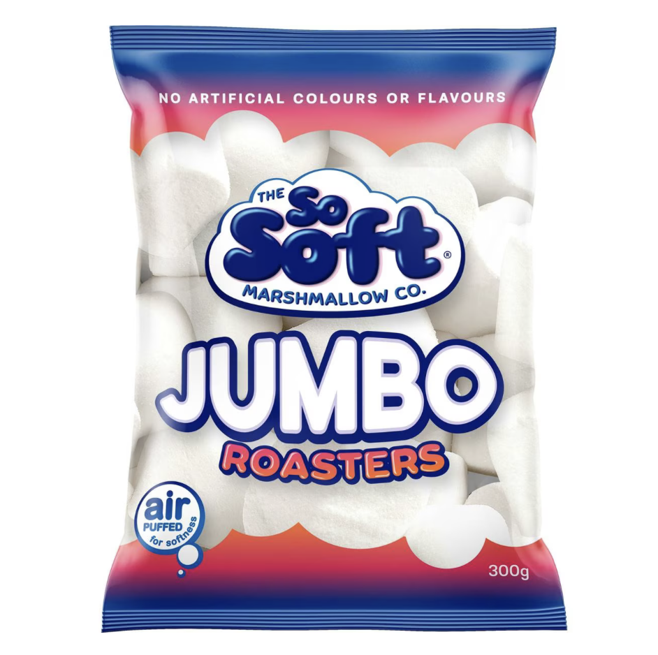 澳洲代购直邮The So Soft Marshmallow Co超大块棉花糖Jumbo 250g - 图3