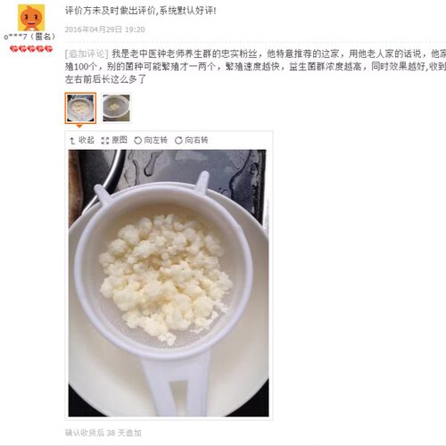 西藏雪莲菌种藏灵菇菌天山雪莲菌开菲尔酸奶菌发酵菌kefir食用菌 - 图1
