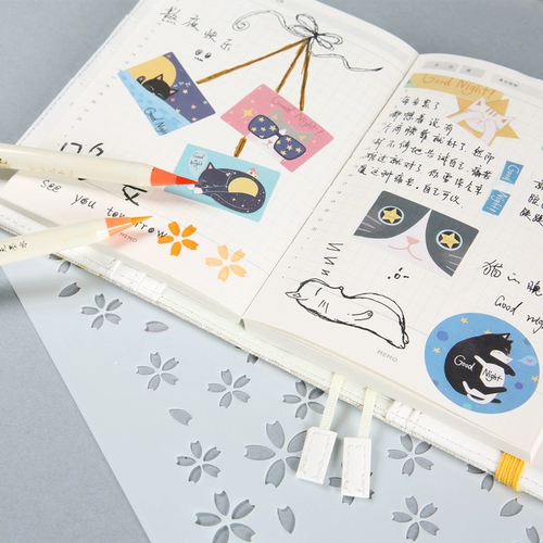 Пластиковый универсальный фотоальбом, шаблон, линейка, планировщик, DIY