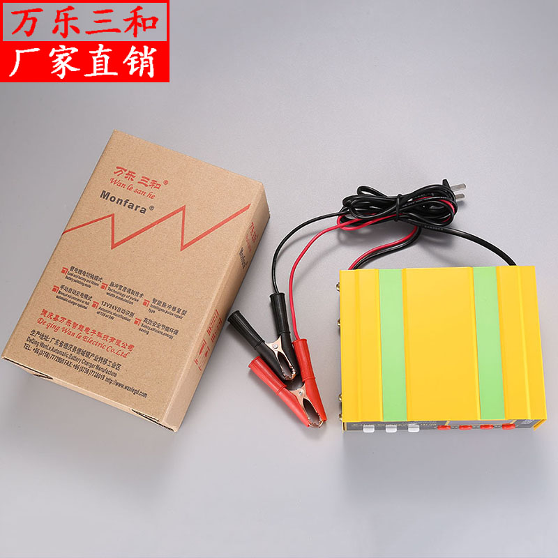 汽車蓄電池AGM啟停電瓶充電器12v24v大功率智能脈衝修複純銅萬能