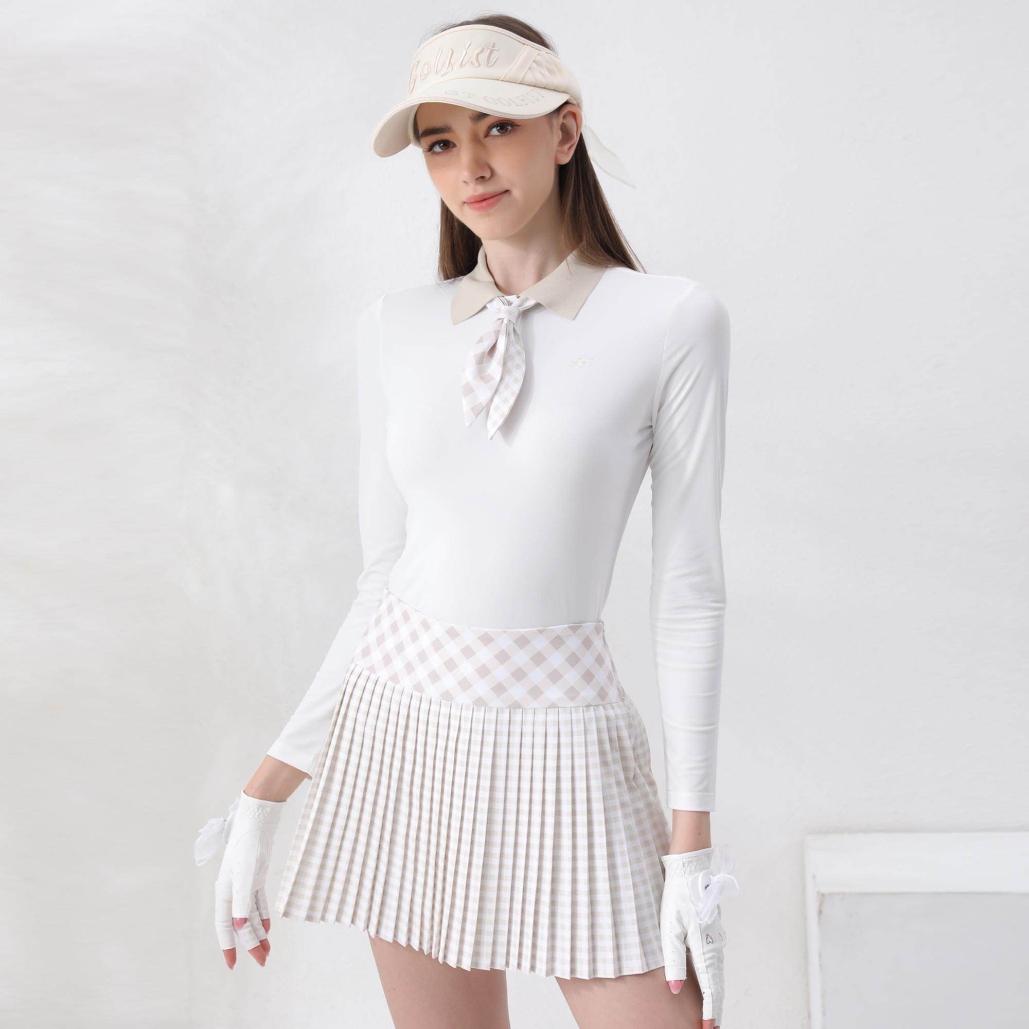 高尔夫女装长袖裙子网球套装女T恤golf服装女polo衫衣服上衣春秋,淘宝优惠券,粉丝福利购,淘宝优惠卷