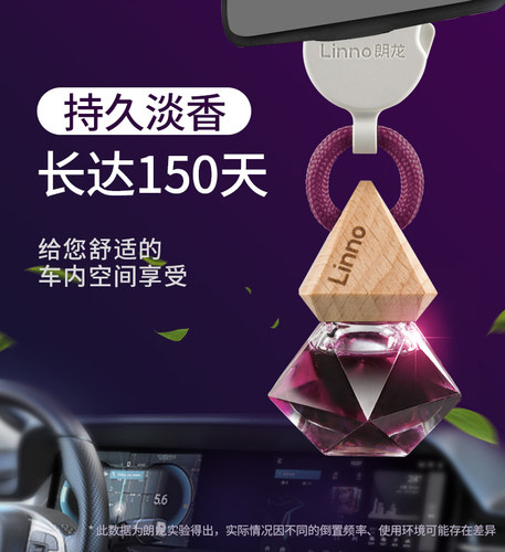 朗龙汽车香水车载挂式香熏车内精油持久淡香提神郎龙吊坠摆件饰品 - 图1