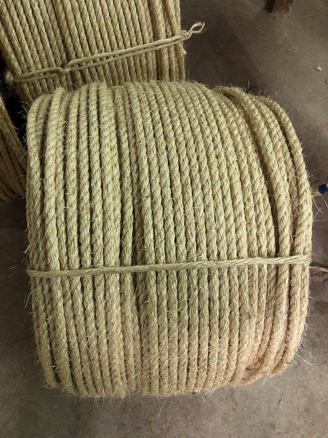 顺丰包邮 白棕绳20毫米船用绳子耐磨线三股马尼拉绳剑麻绳 210108