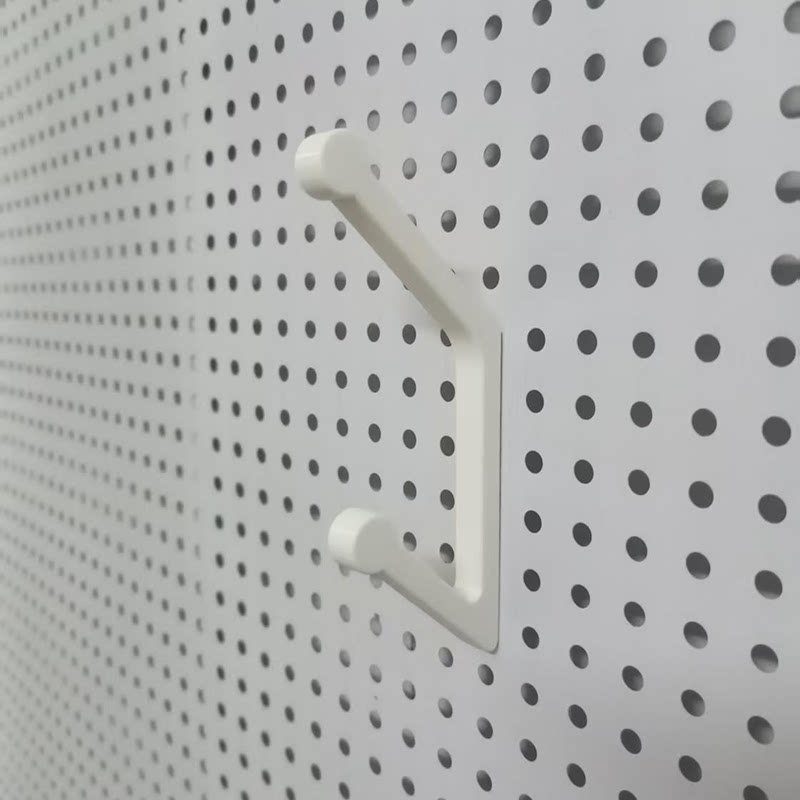 Round hole hole plate accessories storage clothes and hat hooks tie bag rack 16 25 26 30 hole distance