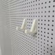 16 253D printed hole plate accessories, round hole ipad flat bracket, no punching, home storage custom hanger