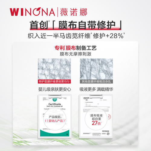 【U先派样】薇诺娜特护面膜2片舒敏保湿丝滑 敏感肌改善泛红补水 - 图3