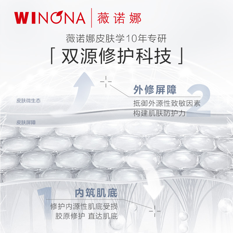 【店播专享】薇诺娜冻干面膜组合装舒缓修护补水保湿改善泛红 - 图2