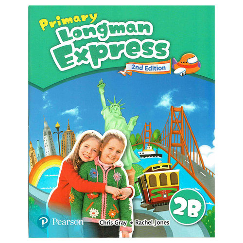 培生新版香港朗文小学英语教材Primary Longman Express 2B课本练习册全套五本第二版朗文快车PLE原版少儿英语哒哒哒英语语法听力 - 图3