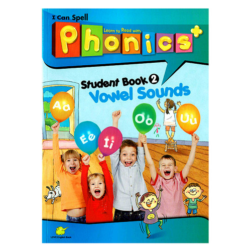 点读版 台湾东西出版社少儿英语自然拼读新版super phonics+ 2级别 i can spell phonics原装进口小学英语口语教材 - 图3