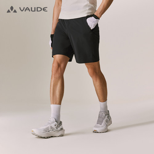 VAUDE巍德直筒五分速干短裤户外骑行男款 - 图2