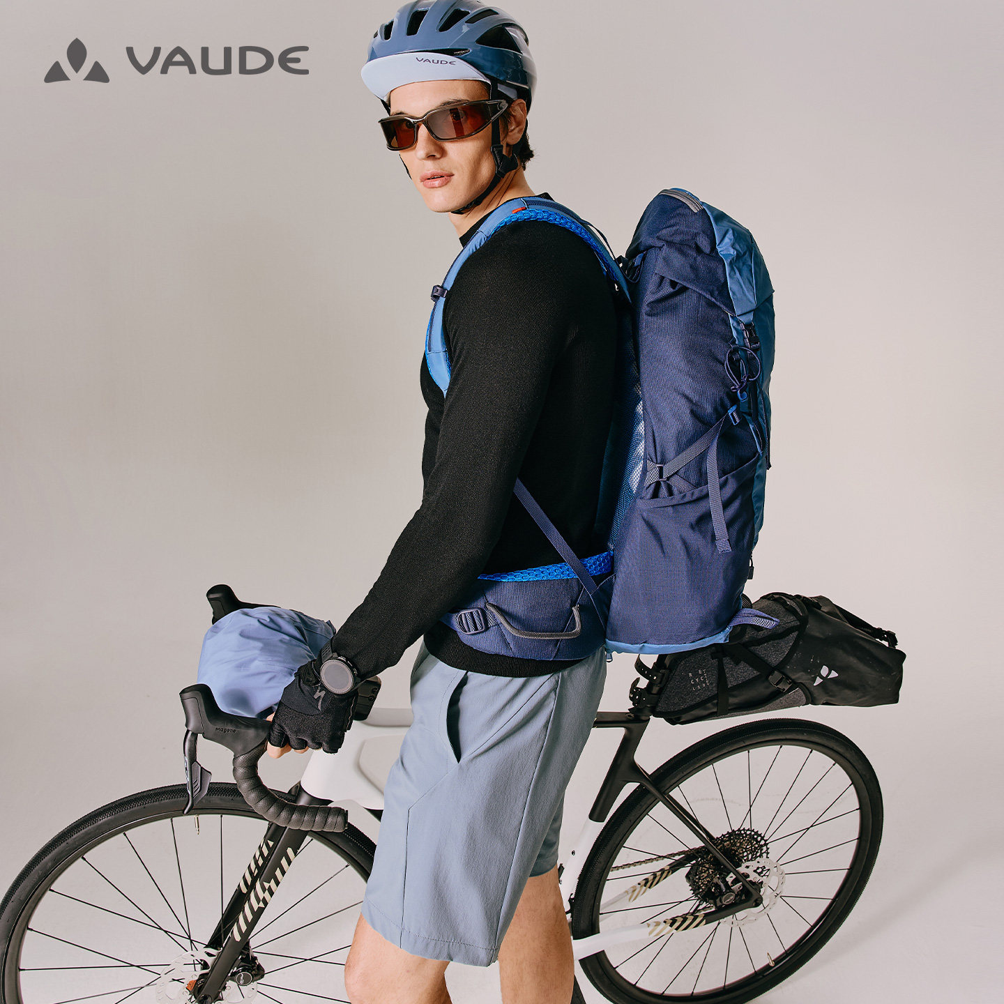 【搭配】VAUDE巍德保暖羊毛长袖圆领T恤男士运动透气排汗打底衫,淘宝优惠券,粉丝福利购,淘宝优惠卷