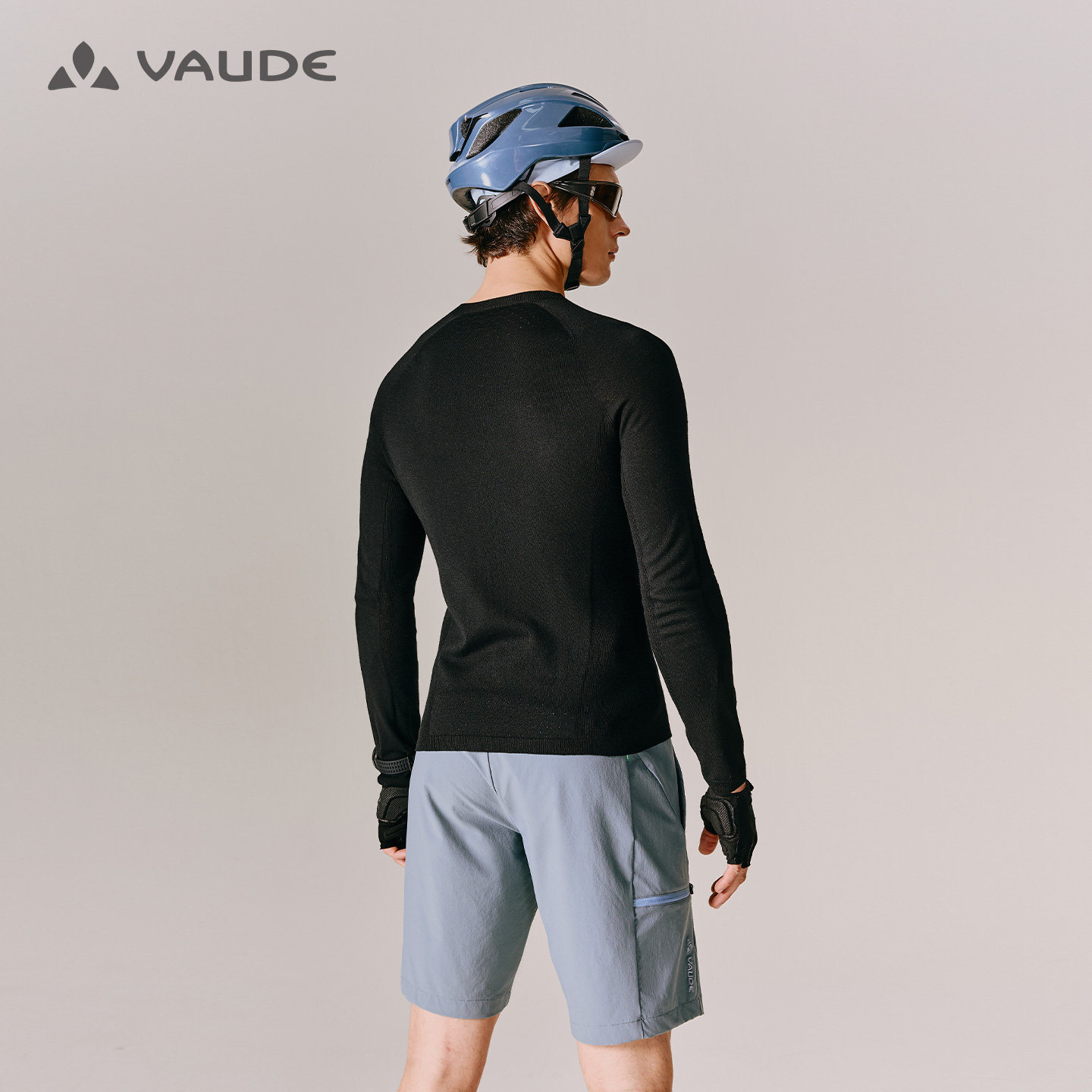 【搭配】VAUDE巍德保暖羊毛长袖圆领T恤男士运动透气排汗打底衫,淘宝优惠券,粉丝福利购,淘宝优惠卷