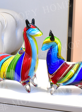 墨菲琉璃摆件现代客厅