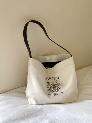 南风Chio2nd 流浪邮件托特包包女大容量春夏设计师帆布包袋单肩包 - 图1