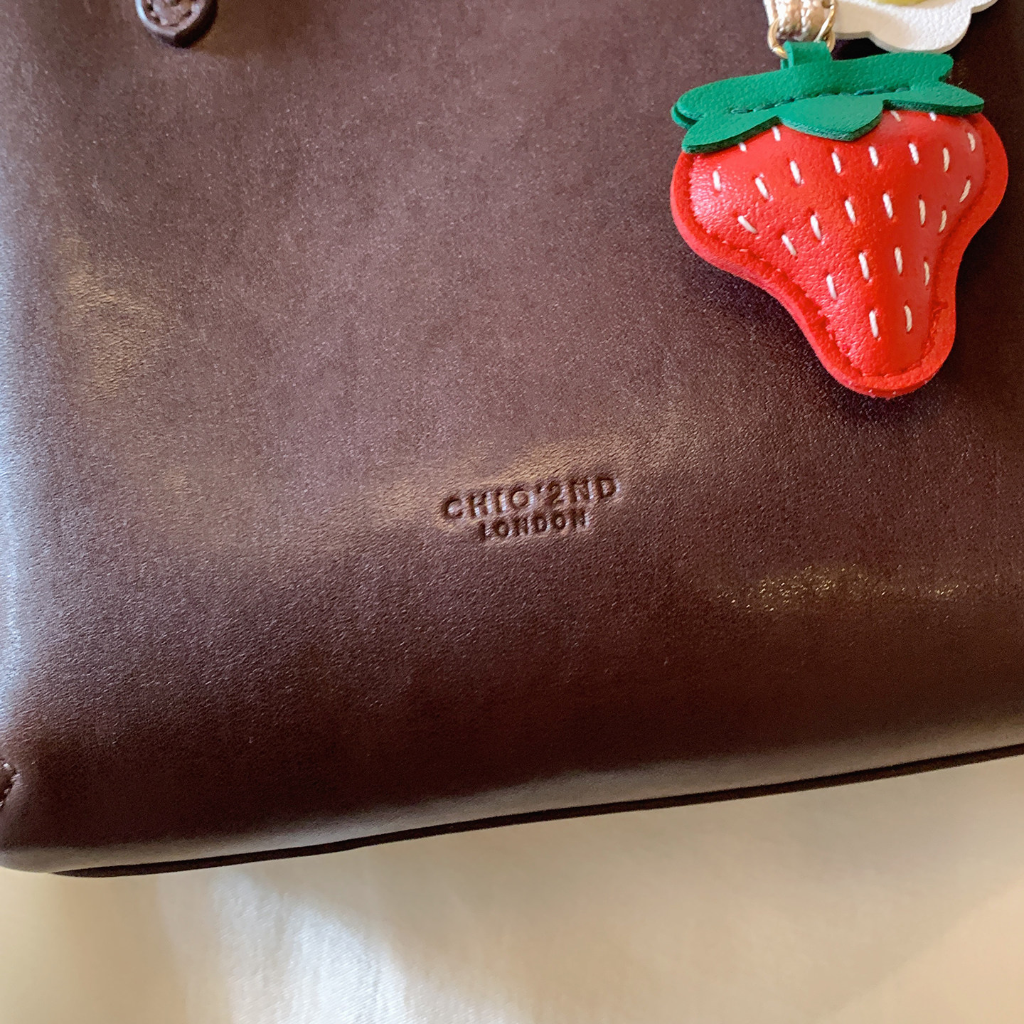 南风Chio2nd 头层牛皮温柔枫霜托特包通勤单肩斜挎包真皮手提包女,淘宝优惠券,粉丝福利购,淘宝优惠卷