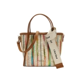 Радужная портативная сумка на одно плечо, в западном стиле