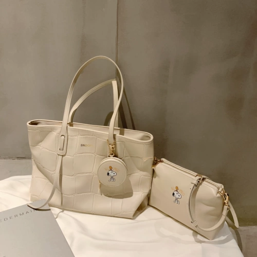 Nuby, зимняя белая портативная сумка через плечо, вместительная и большая сумка на одно плечо, коллекция 2022