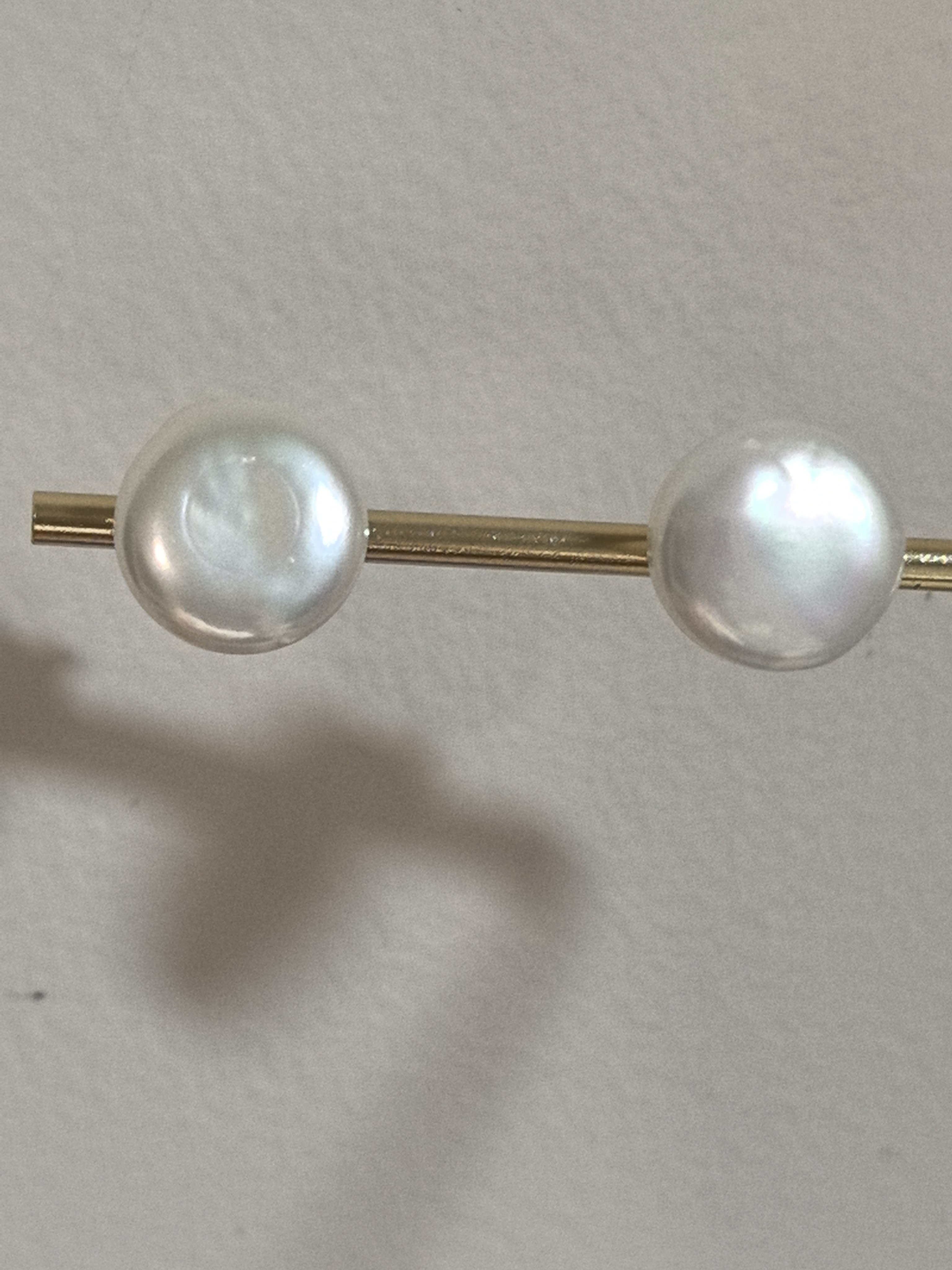 复古即时尚原创设计天然淡水纽扣珍珠耳饰法式优雅极简轻奢,淘宝优惠券,粉丝福利购,淘宝优惠卷