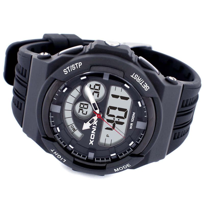 xonix欧美ins风格运动防水电子表 xonix精准国产腕表