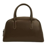 Вместительная и большая кожаная ретро бостонская сумка, Южная Корея