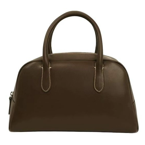 Вместительная и большая кожаная ретро бостонская сумка, Южная Корея