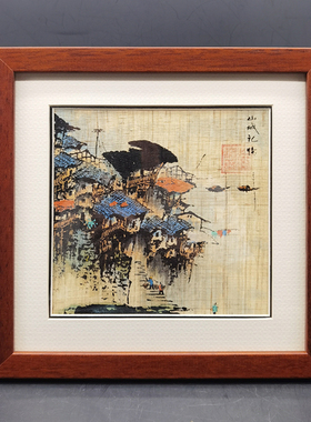重庆伴手礼荣昌非遗夏布版画