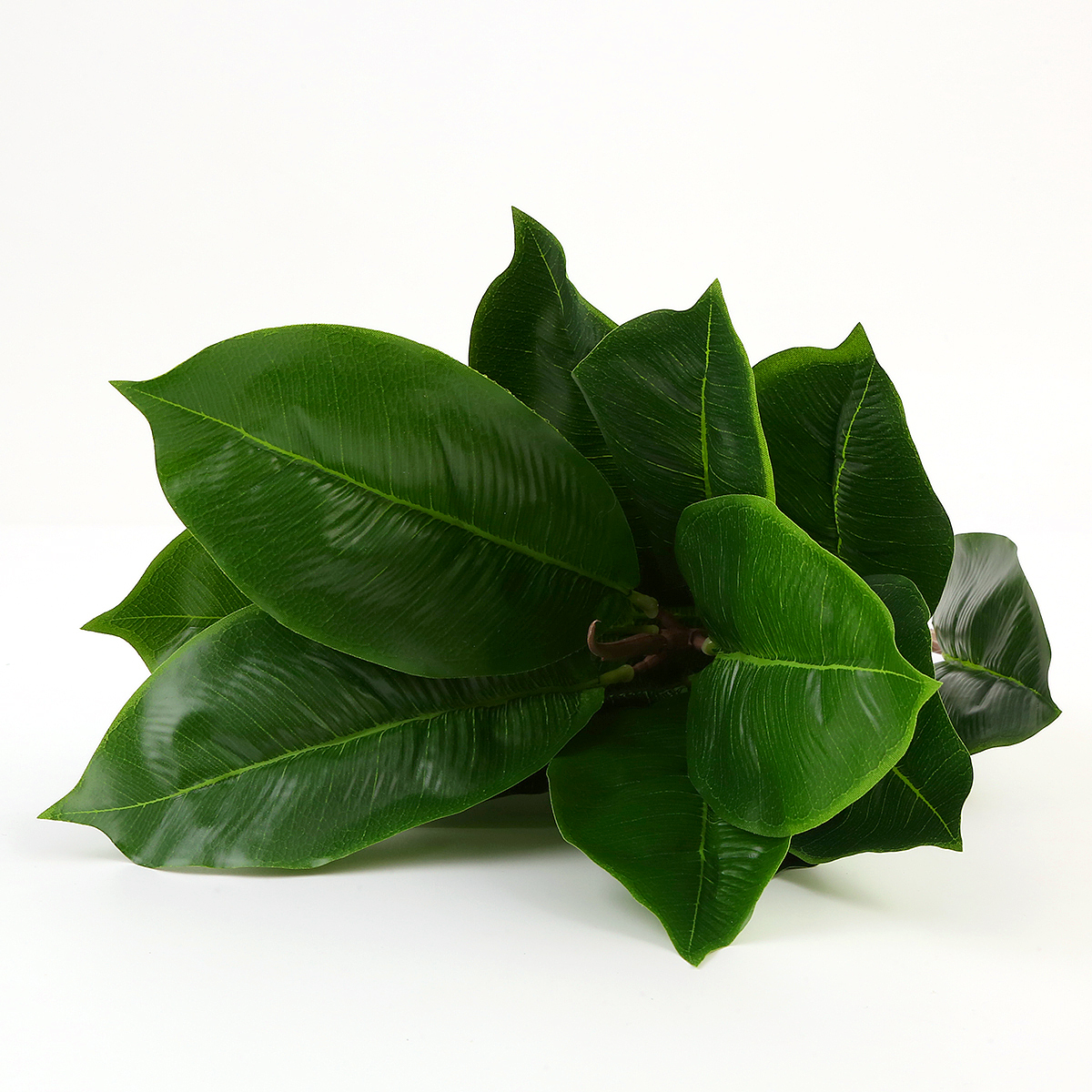 北欧仿真植物绿植盆栽盆景装饰叶子单支假树叶桌面摆放花艺琴叶榕 - 图1