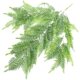 Wall hanging decoration simulated green plant fern plastic rattan