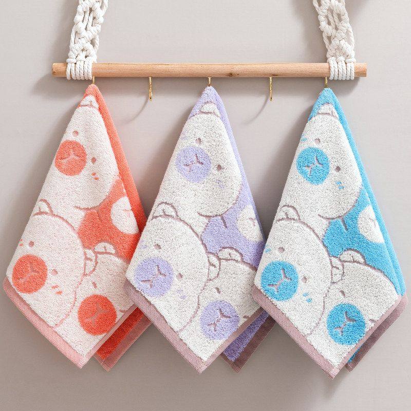 儿童毛巾纯棉a类棉批发加厚吸水婴儿洗脸面巾家用厂全棉童巾宝宝,淘宝优惠券,粉丝福利购,淘宝优惠卷