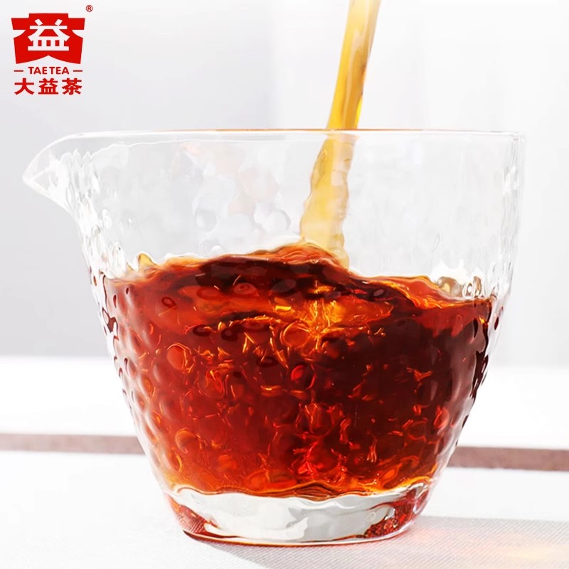 大益茶 2007年703批7572熟茶饼357g*7饼 整提 云南勐海茶厂老茶叶 - 图1