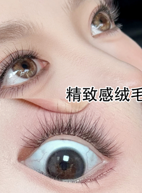 超细超软水貂绒昼芙蓉假睫毛