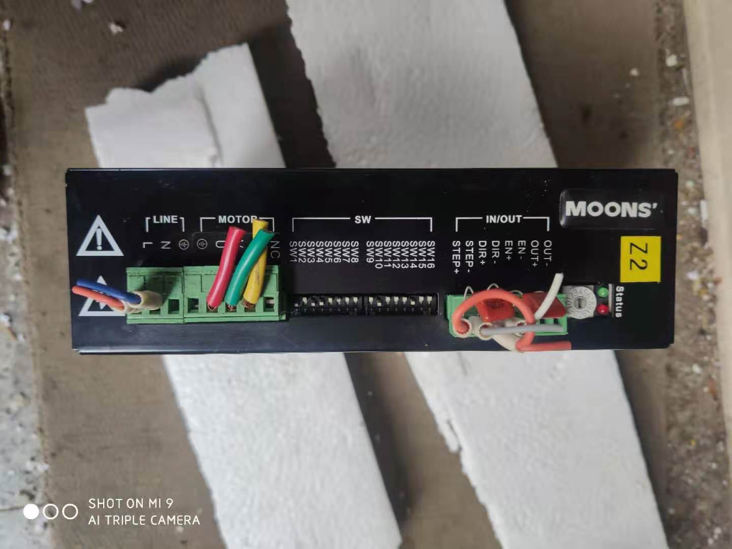 MOONS Y2SSR4 Y2SSRAC8两相步进电机驱动器二手-图3