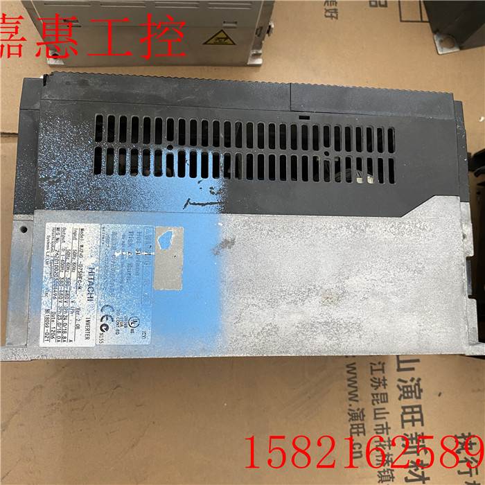 实拍现货 原装拆机变频器WJ200-075HFC-M 7.5KW 380V 包好 - 图0