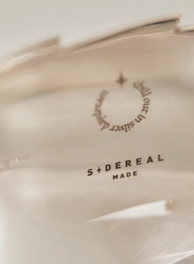 siderealmade中性超宽手镯