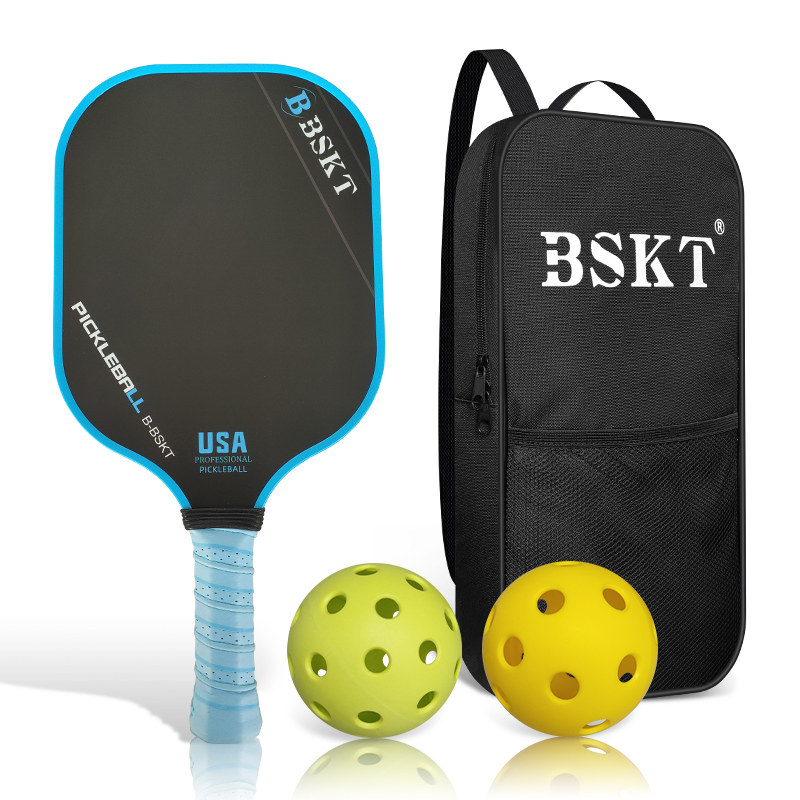 BSKT匹克球拍板碳纤维专业拍子板球全套皮克球板拍pickleball球拍,淘宝优惠券,粉丝福利购,淘宝优惠卷