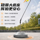 Single badminton training device with string rebound