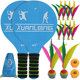 Authentic badminton set children's adult three-hair racket