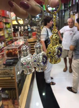 国内现货迪拜超可爱钥匙扣车饰挂件香精内含5毫升香精