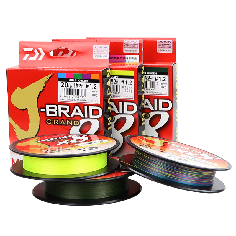 DAIWA达亿瓦24款J-BRAID GRAND 8编PE线远投耐磨路亚日本鱼线 - 图3