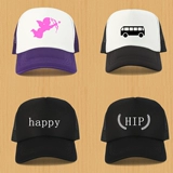 冠师傅 Рекламная шляпа индивидуальная летняя тенденция бейсболка мужчина -женщины и женщины DIY DIY Pattern настройка